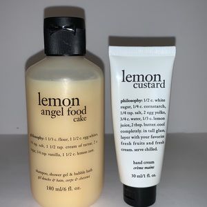 Lemon Angel Food Cake + Lemon Custard Philosophy